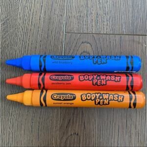 Bundle of‎ 3 crayola body wash pens